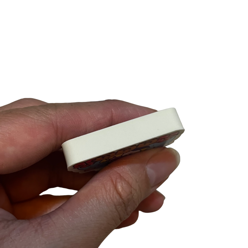 ❮全新❯ 韓國 BT21 防彈少年團BTS 藏壽司 Chimmy Shooky 橡皮擦 附蛋殼 約35mm 文具 鉛筆-細節圖3