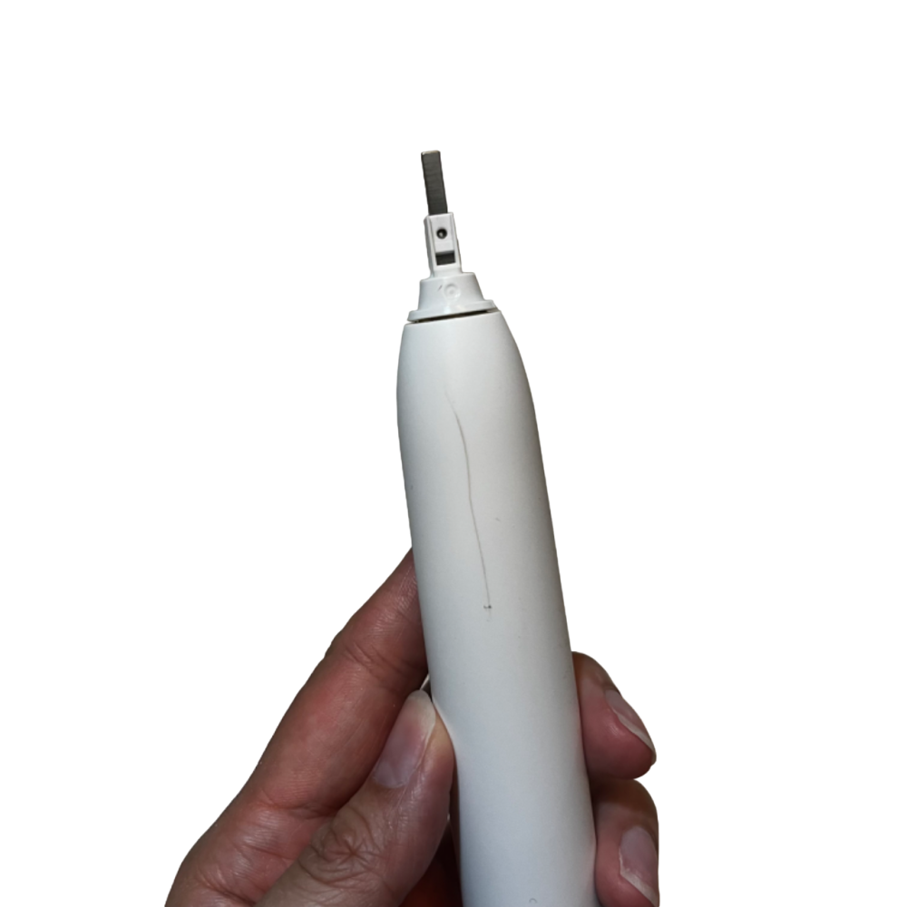 ❮二手❯ 美國 Crest 鑽白音波電動牙刷 鑽亮白 鑽白音波科技 仿效牙醫拋光技術 日常清潔 鑽亮拋光 防水刷柄設計-細節圖7