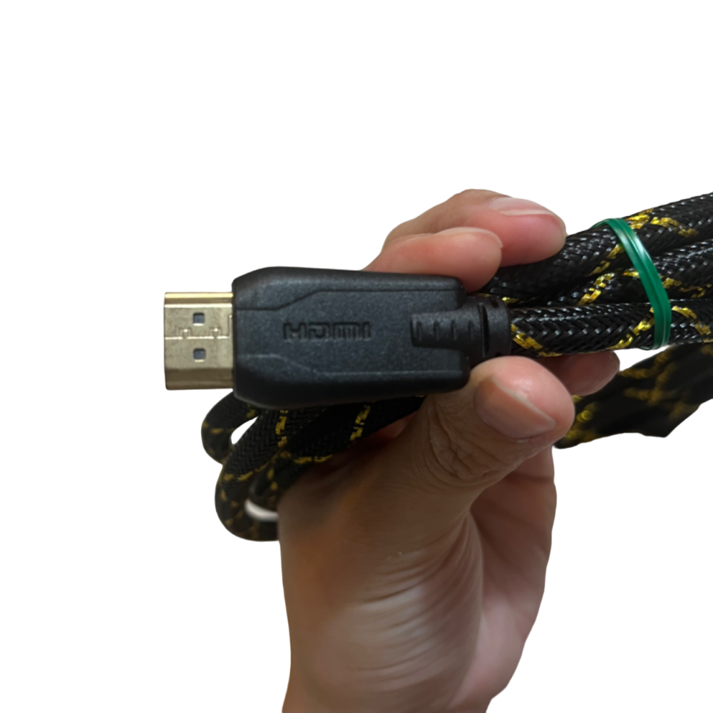 ❮二手❯ 燦坤 mini HDMI 轉 HDMI 編織線 堅固耐用 公對公頭 HDMI一大一小 大小頭 迷你高清線-細節圖4