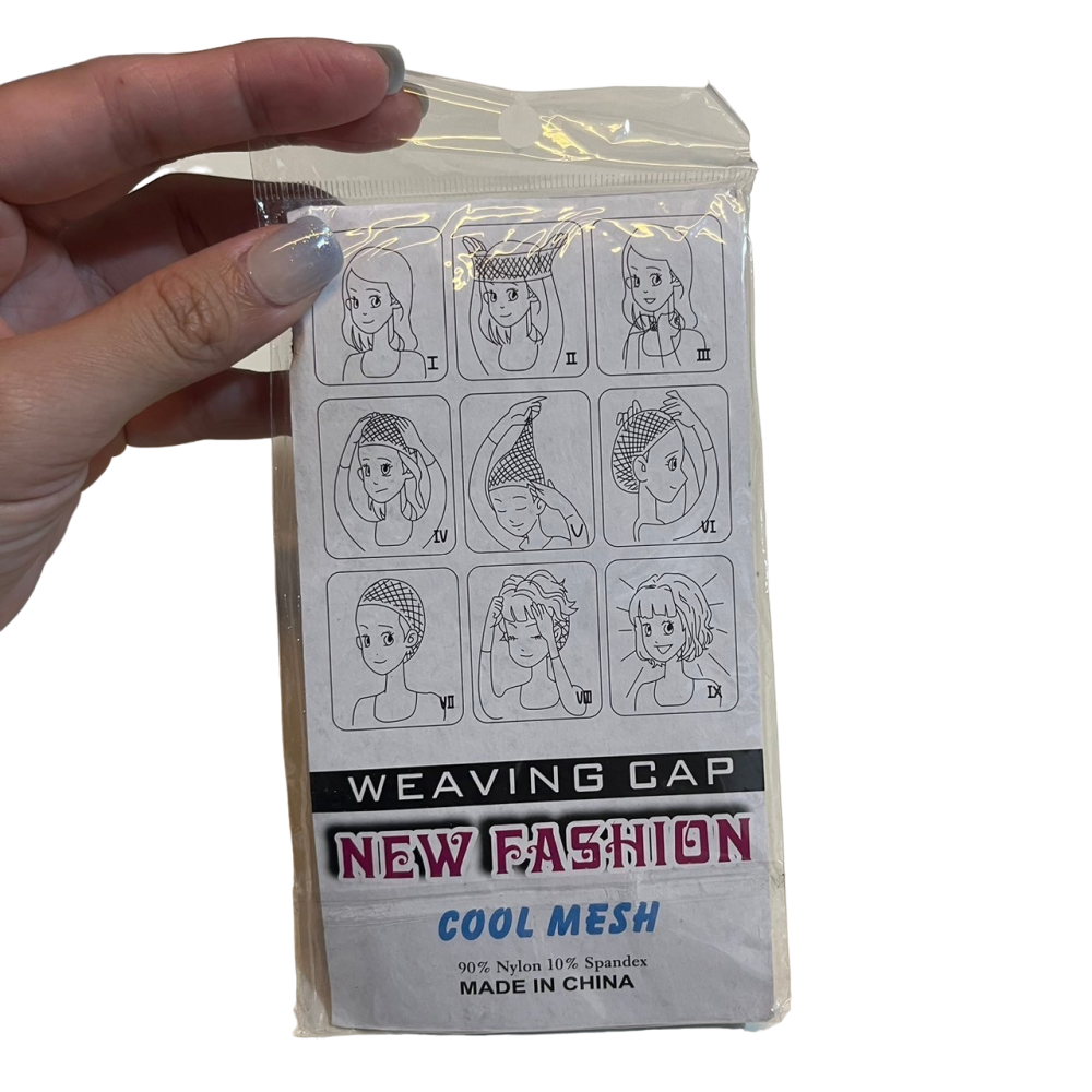 ❮全新❯ WEAVING CAP 彈力網帽 cosplay 髮網 HY-8080 BK 黑色 頭髮網罩 髮帶 髮罩 變裝-細節圖3