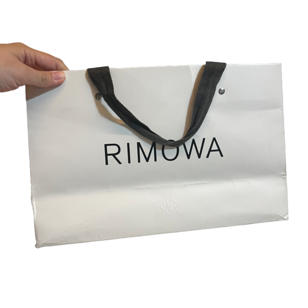 ❮二手❯ 德國 Rimowa 日默瓦 旅行包裝 精品紙袋 名牌紙袋 小提袋 32*11.5*20.5cm 德國帶回-細節圖5