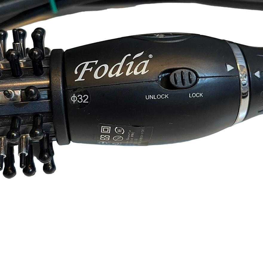 ❮二手❯ 富麗雅 第三代夾片360度旋轉FS 捲髮梳 適合懶人想要捲髮使用 恣意玩捲髮夾捲髮器 電捲棒 電棒捲 捲髮梳-細節圖2