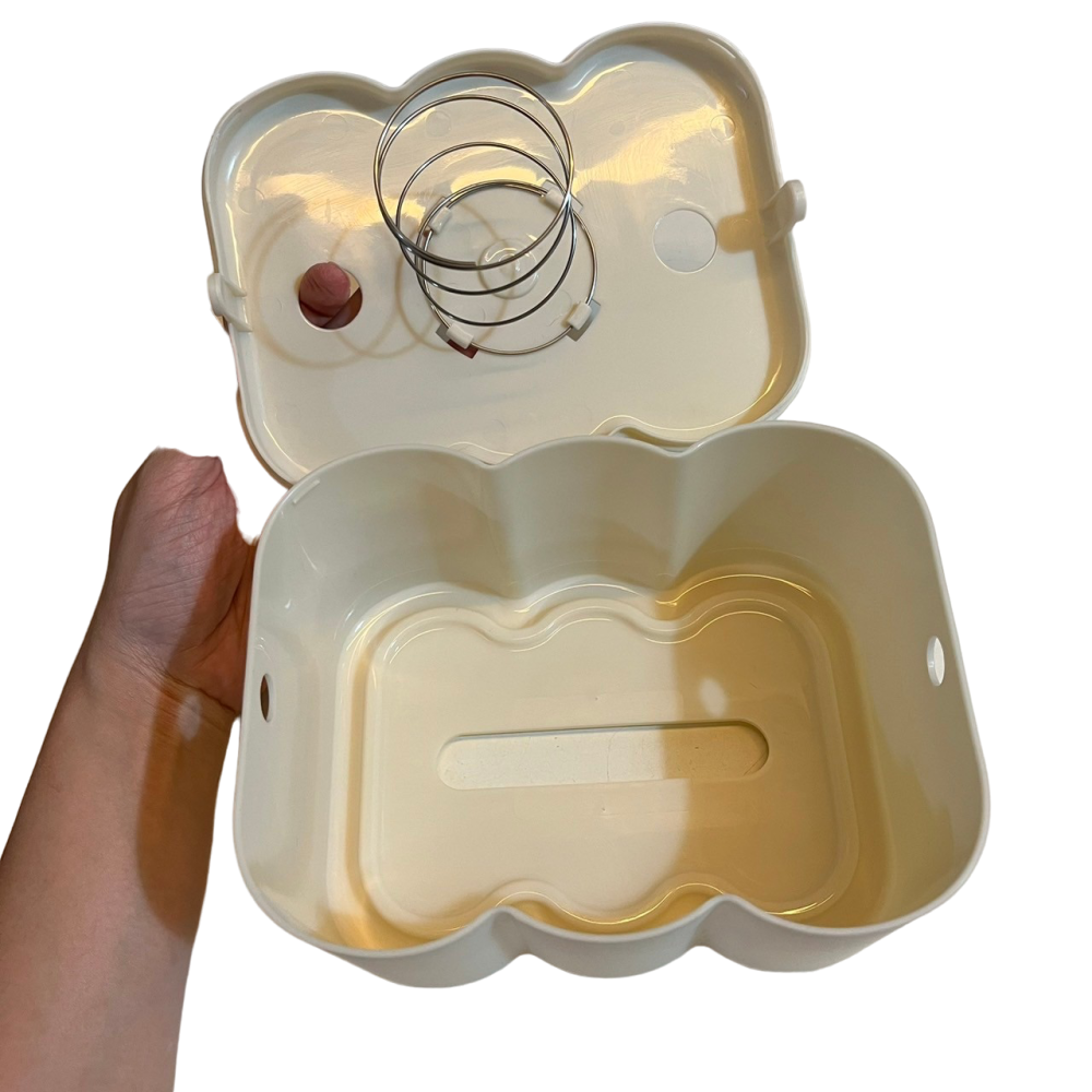 ❮全新❯ toilet paper box 面紙盒 衛生紙盒 彈簧可愛造型桌面擺飾紙巾盒 內置彈簧設計 輕鬆取紙不會卡紙-細節圖2