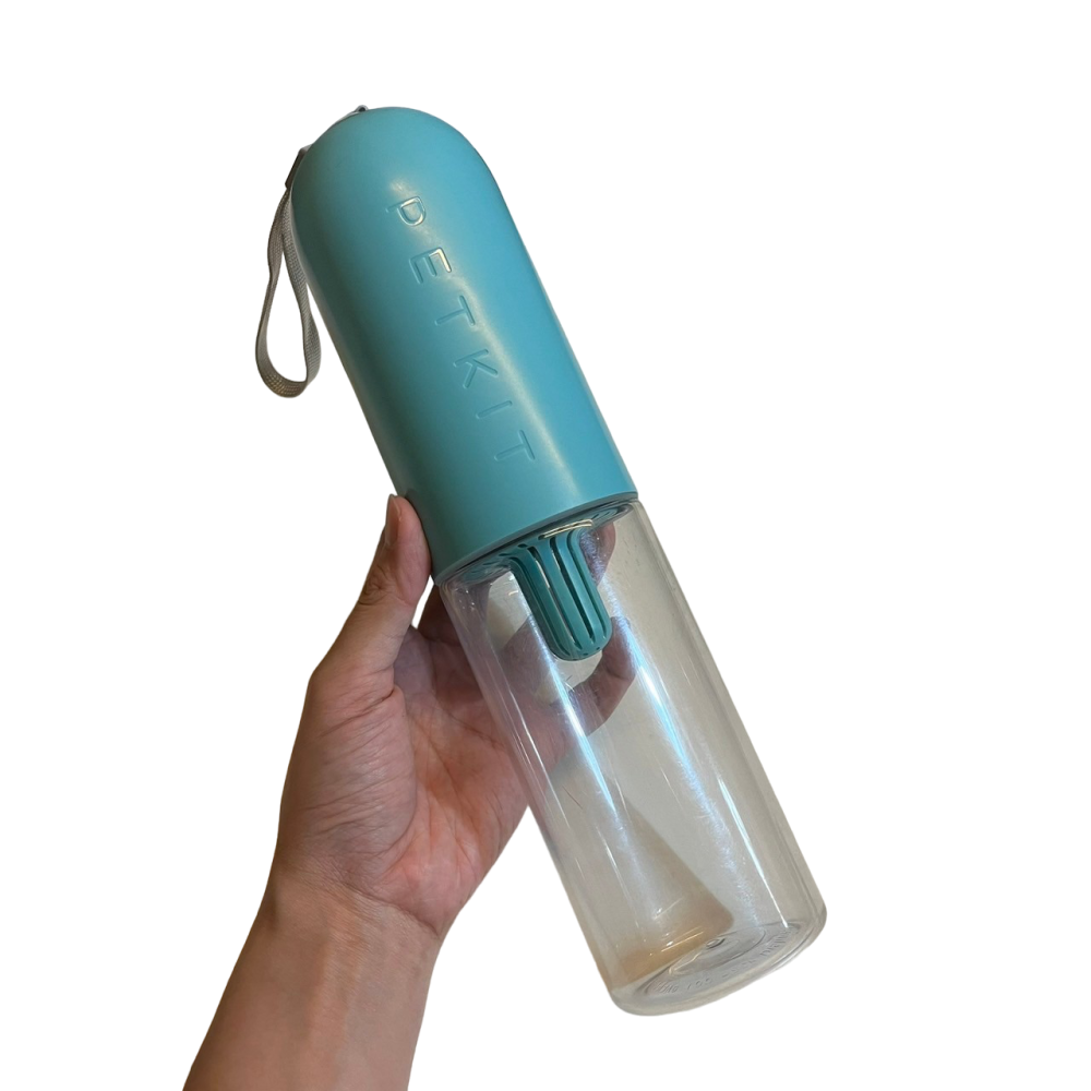 ❮二手❯ PETKIT 佩奇 寵物外出飲水瓶 藍色 300ml PK3050027 小佩 台灣公司貨 狗水壺 飲水器-細節圖3