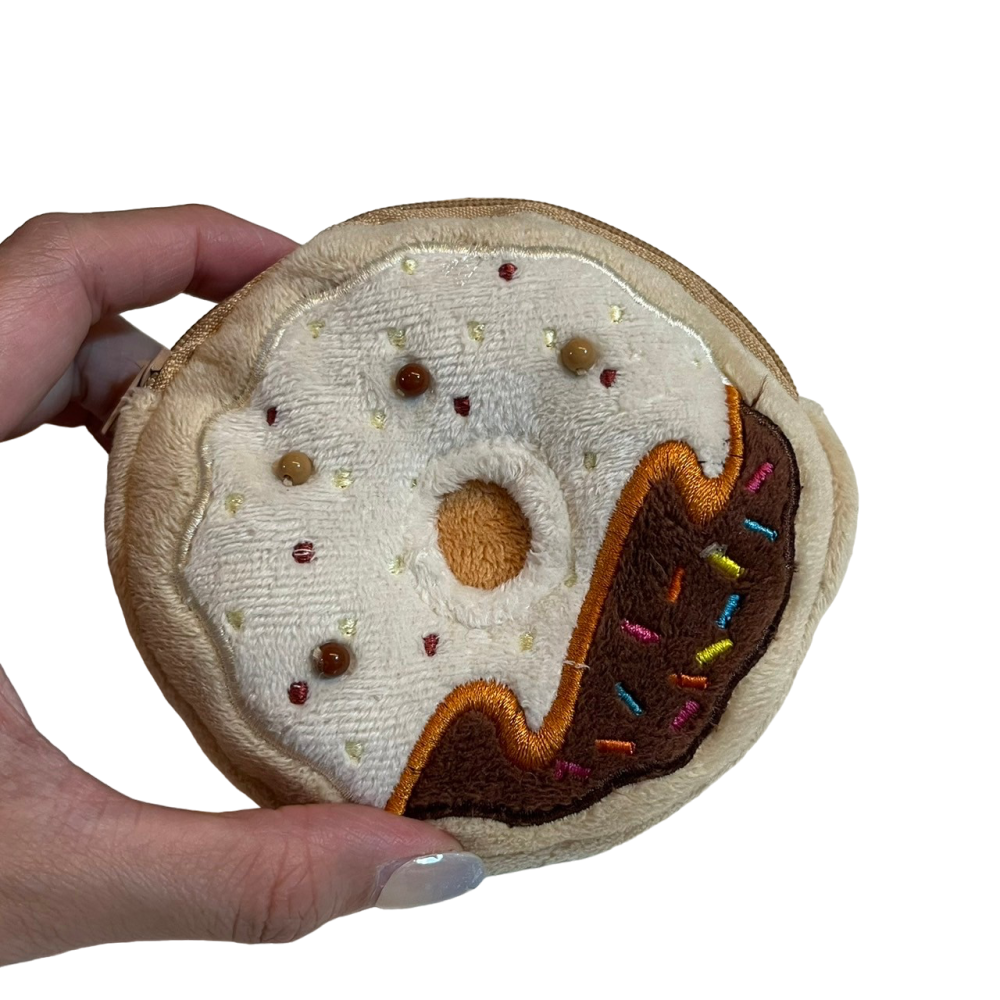 ❮近新❯ 美國 mister Donut 甜甜圈小物包 零錢包 錢包 包包掛飾 手機吊飾 甜蜜時尚 幸福帶著走-細節圖2