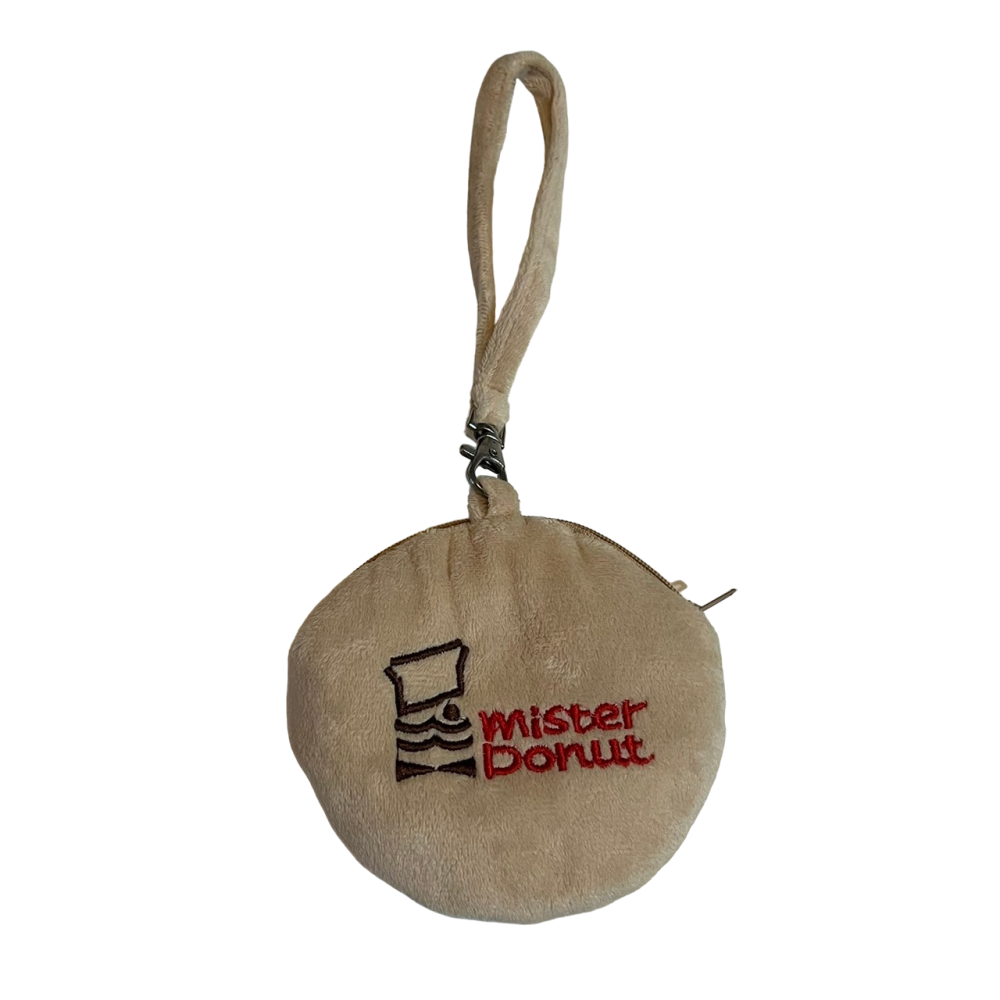 ❮近新❯ 美國 mister Donut 甜甜圈小物包 零錢包 錢包 包包掛飾 手機吊飾 甜蜜時尚 幸福帶著走-細節圖5