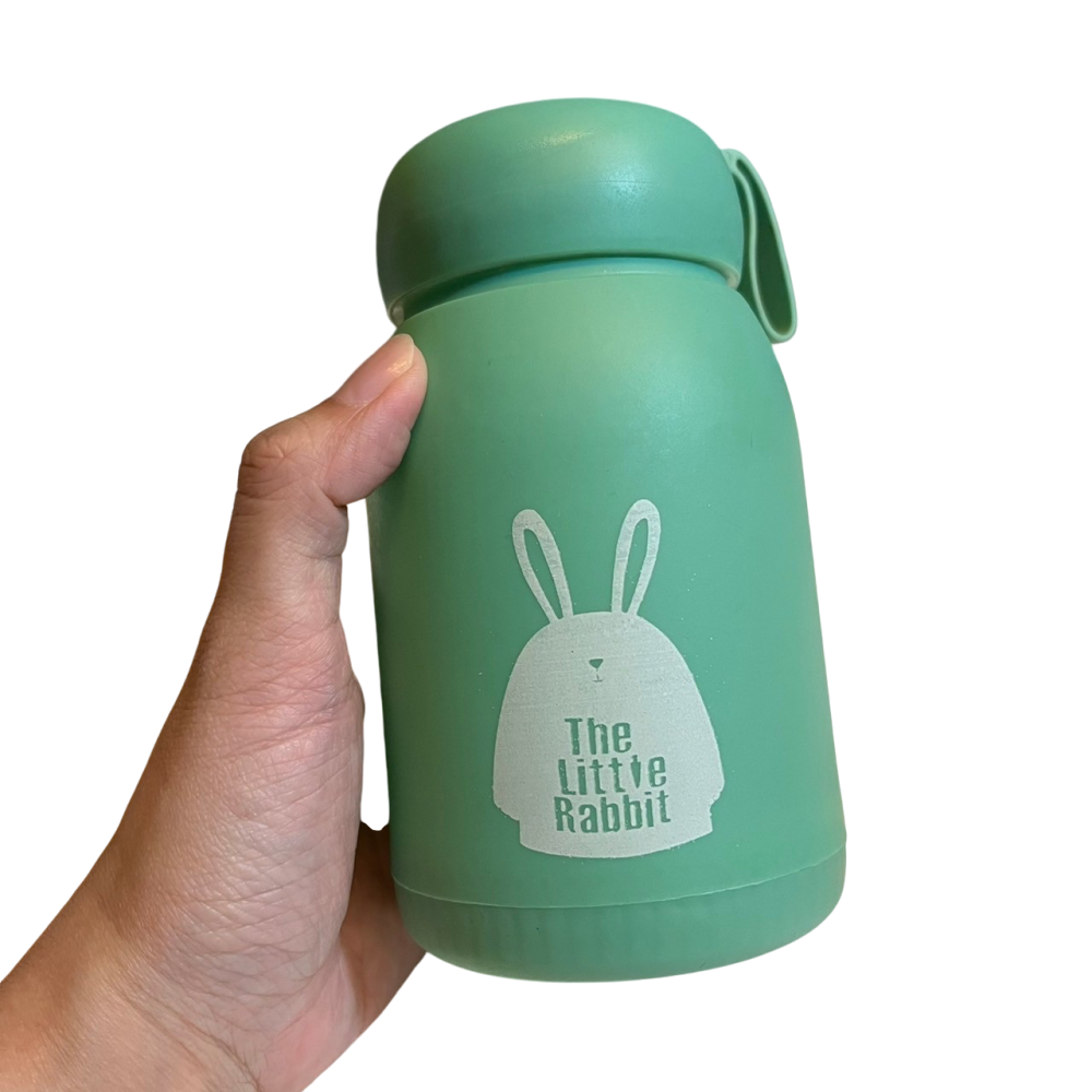 ❮近新❯ The Little Rabbit 萌萌兔水杯 320ml 環保杯 保溫保冷杯 咖啡杯 保溫瓶 保冷瓶 水瓶-細節圖2