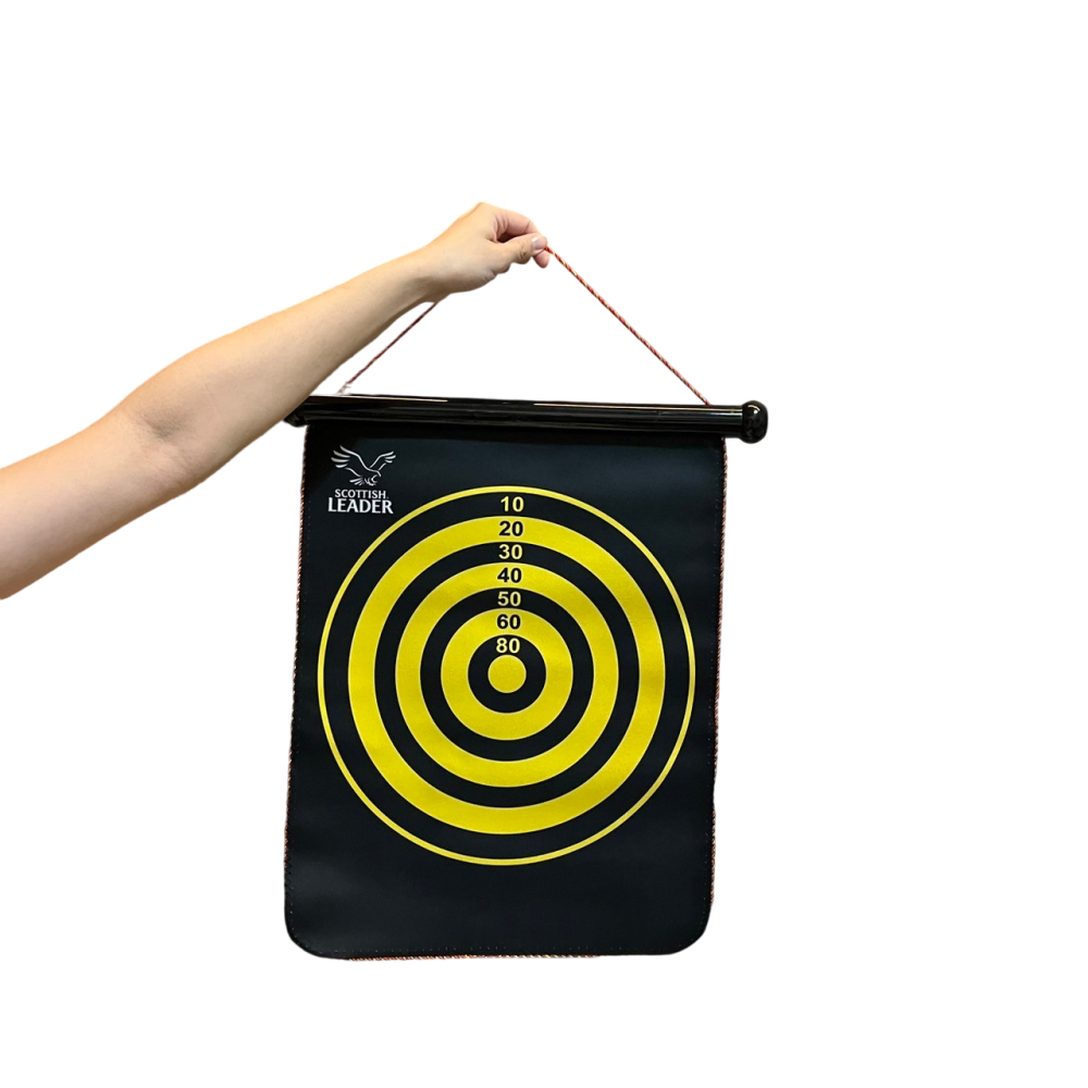 ❮全新❯ 英國 Scottish Leader 仕高利達 高磁力雙面手提可折疊飛鏢遊戲 彩色兒童無尖頭飛鏢-細節圖2