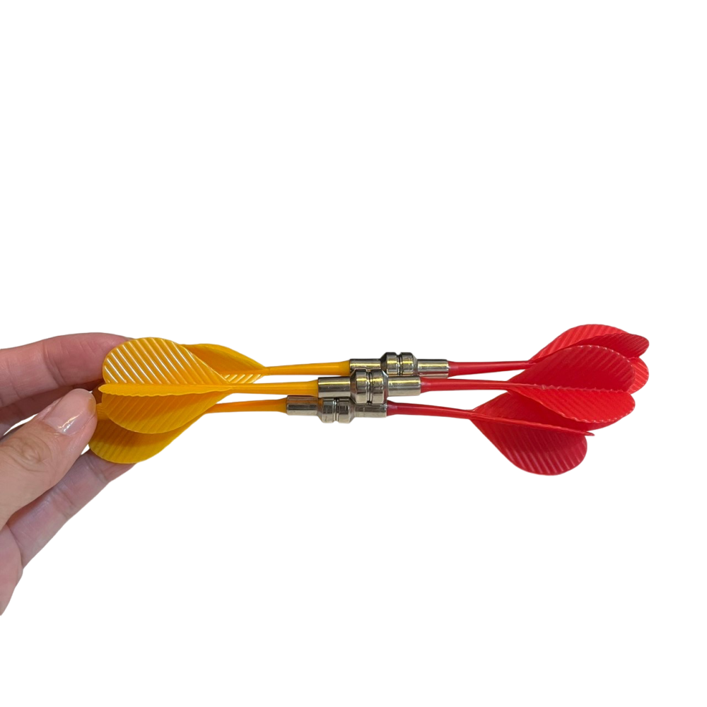 ❮全新❯ 英國 Scottish Leader 仕高利達 高磁力雙面手提可折疊飛鏢遊戲 彩色兒童無尖頭飛鏢-細節圖4