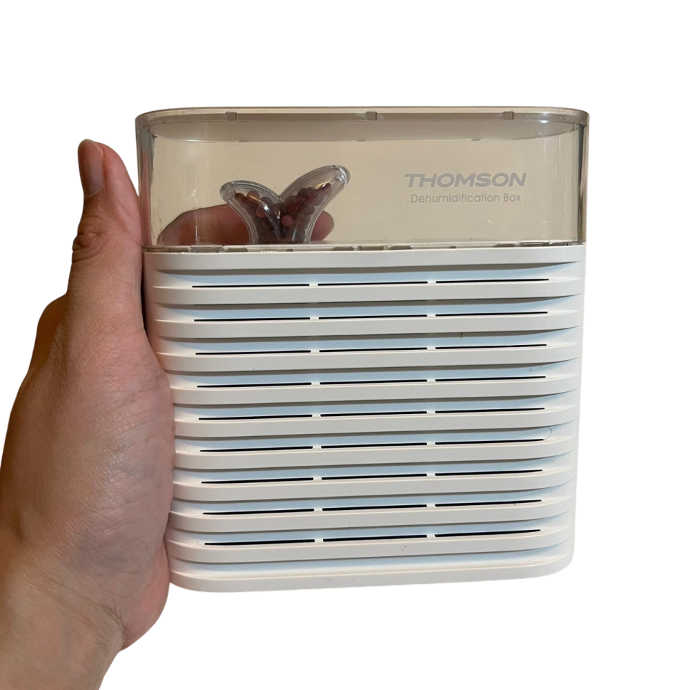 ❮二手❯ 法國 THOMSON 日系微風小草無線除濕盒 TM-SADE01 可重複使用 除濕機 不會產生有毒氯氣-細節圖2