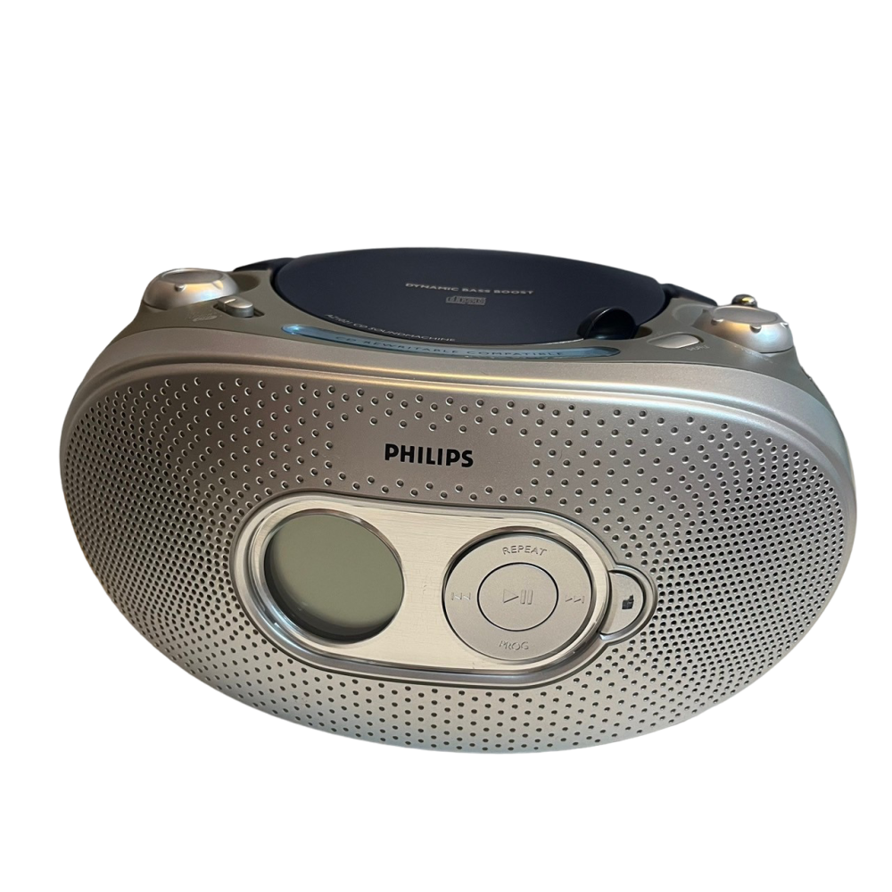 ❮二手❯ 荷蘭 PHILIPS 飛利浦 手提CD音響 AZ1021/96 音樂播放器 隨時聽音樂 讓您以生活中的簡單-細節圖9