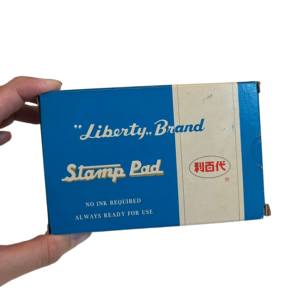 ❮全新❯ 日本 LIBERTY 利百代 原廠 打印台 辦公室 印章墨水 印章 印泥 印台 印臺 辦公用品-細節圖2