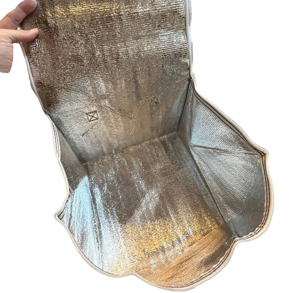 ❮近新❯ 日本 Sushi Train 爭鮮 大容量保冷保溫袋 保鮮袋 爭鮮迴轉壽司 旅行手提加厚保溫野餐袋-細節圖3