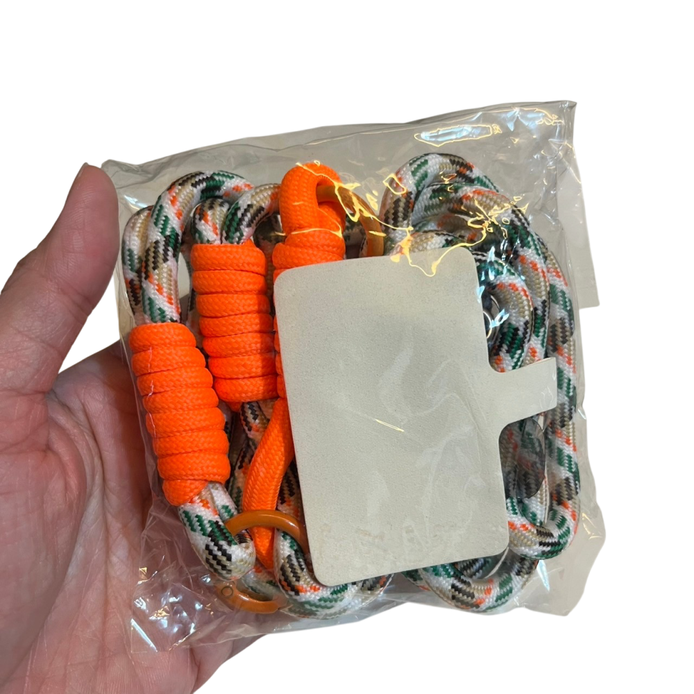 ❮全新❯ ibits 多功能手機掛繩 斜掛背包繩 花色包芯相機繩 手機掛繩 手機吊繩 掛脖繩 頸掛繩 可調節-細節圖4