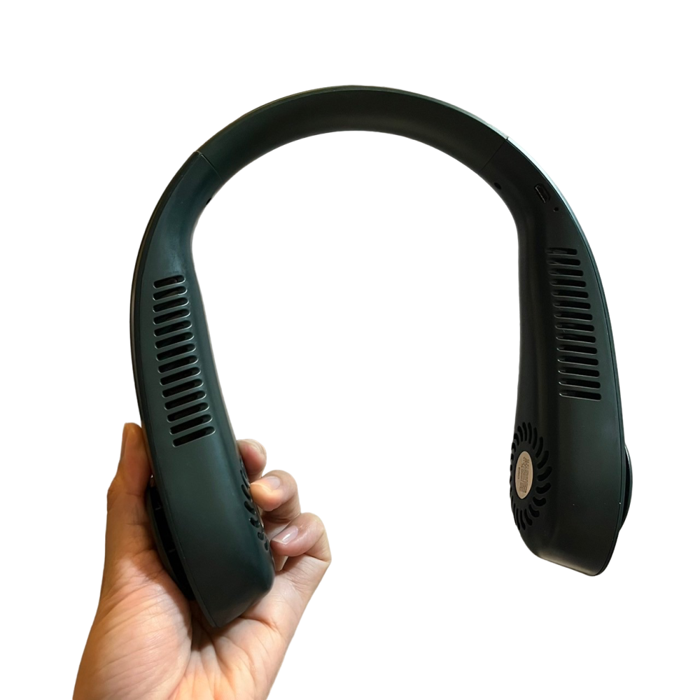 ❮二手❯ CNDB USB超強風力掛脖式風扇 掛脖子風扇 小風扇 掛脖風扇 迷你風扇 手持風扇 運動風扇 頸掛風扇-細節圖2