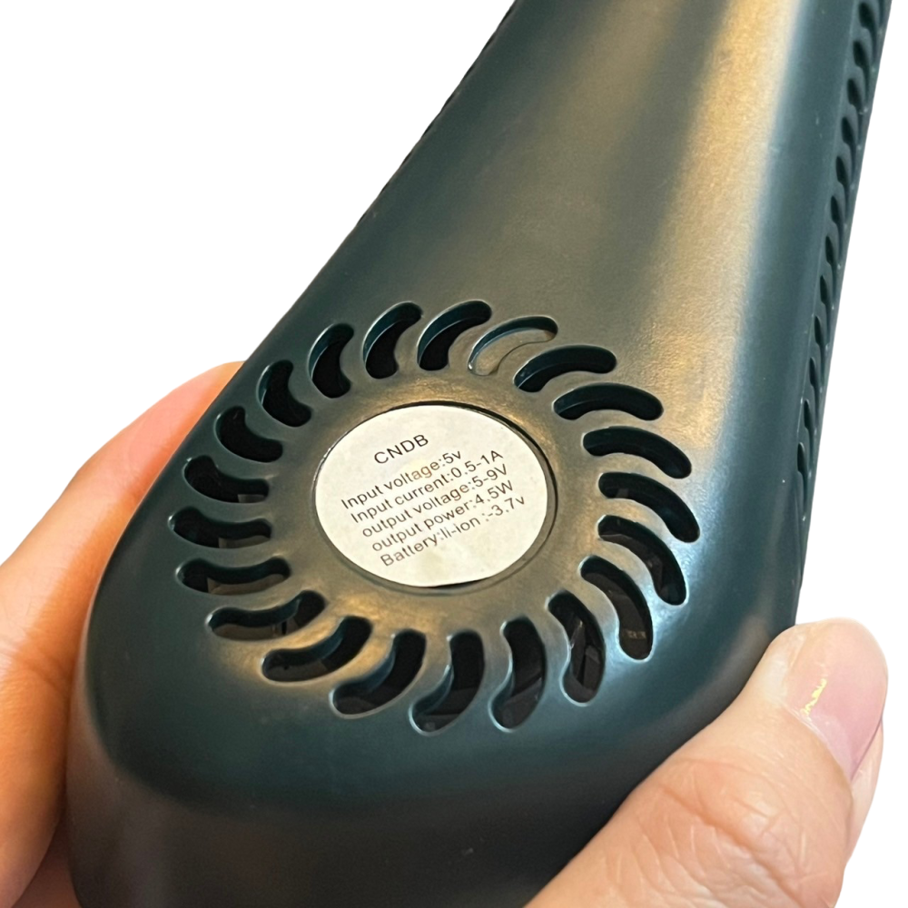 ❮二手❯ CNDB USB超強風力掛脖式風扇 掛脖子風扇 小風扇 掛脖風扇 迷你風扇 手持風扇 運動風扇 頸掛風扇-細節圖5