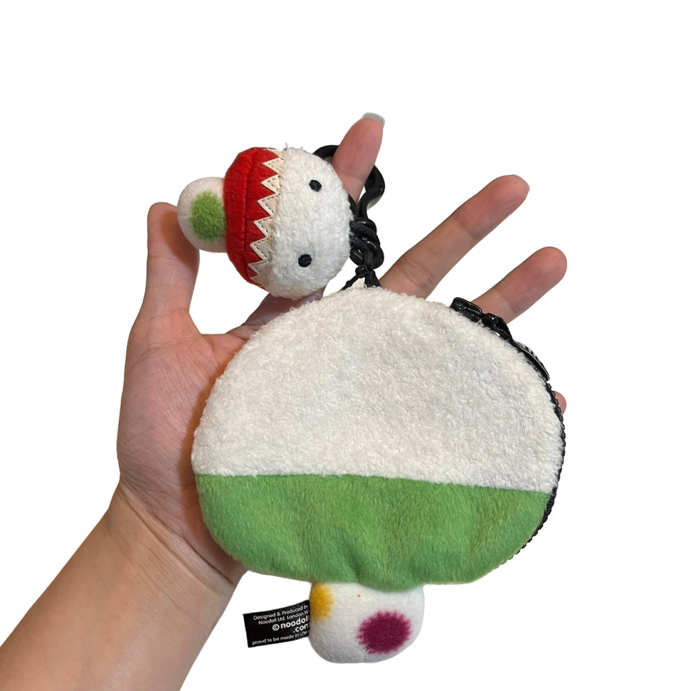 ❮全新❯ 誠品 Noodll 妖米鬼怪之惡米菇多功能吊飾收納包 努斗妖米鬼怪系列之惡米菇多功能吊飾 收納包-細節圖6