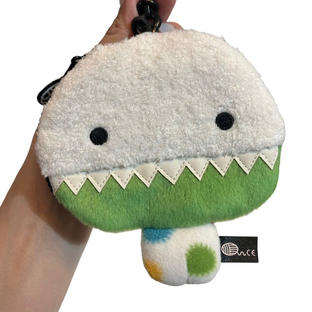 ❮全新❯ 誠品 Noodll 妖米鬼怪之惡米菇多功能吊飾收納包 努斗妖米鬼怪系列之惡米菇多功能吊飾 收納包-細節圖9