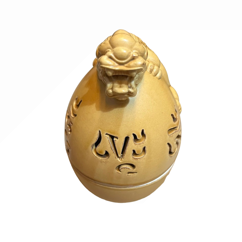 ❮全新❯ 雨揚珍品 三字真言環香爐 Incense burner 淨除障礙 財源滾滾 打造富貴招財磁場-細節圖2