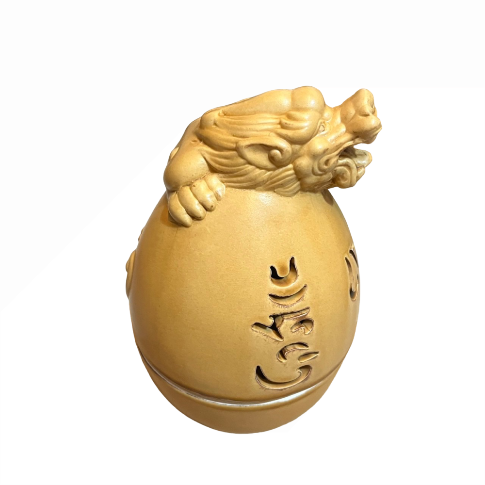 ❮全新❯ 雨揚珍品 三字真言環香爐 Incense burner 淨除障礙 財源滾滾 打造富貴招財磁場-細節圖3