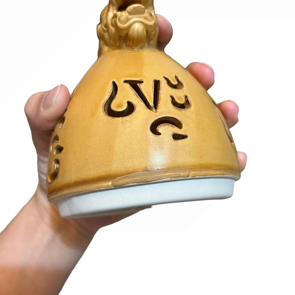 ❮全新❯ 雨揚珍品 三字真言環香爐 Incense burner 淨除障礙 財源滾滾 打造富貴招財磁場-細節圖6