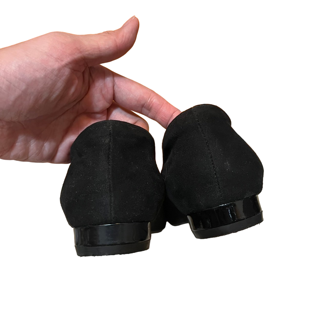 ❮近新❯ ORIN 馬銜釦真皮樂福平底鞋 黑 時尚與舒適的絕佳結合 馬銜釦設計增添時尚感 真皮材質打造高品質-細節圖2