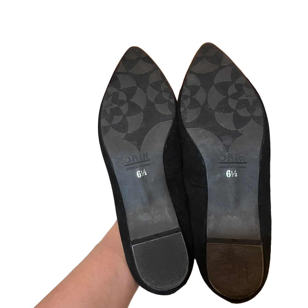 ❮近新❯ ORIN 馬銜釦真皮樂福平底鞋 黑 時尚與舒適的絕佳結合 馬銜釦設計增添時尚感 真皮材質打造高品質-細節圖4