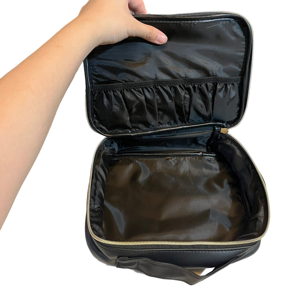 ❮全新❯ 日本 ROBERTA DI CAMERINO 諾貝達 雜誌附錄 多功能收納包 化妝包 立體化妝箱 盥洗包 化妝-細節圖5