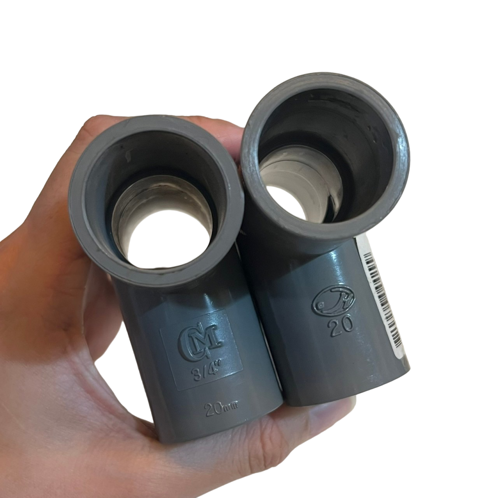 ❮全新❯ NANYA 南亞牌 PVC OS 3/4＂ 6分水管 異徑 T型 正T 給水 接頭 三通 6分 適合多數場所-細節圖8