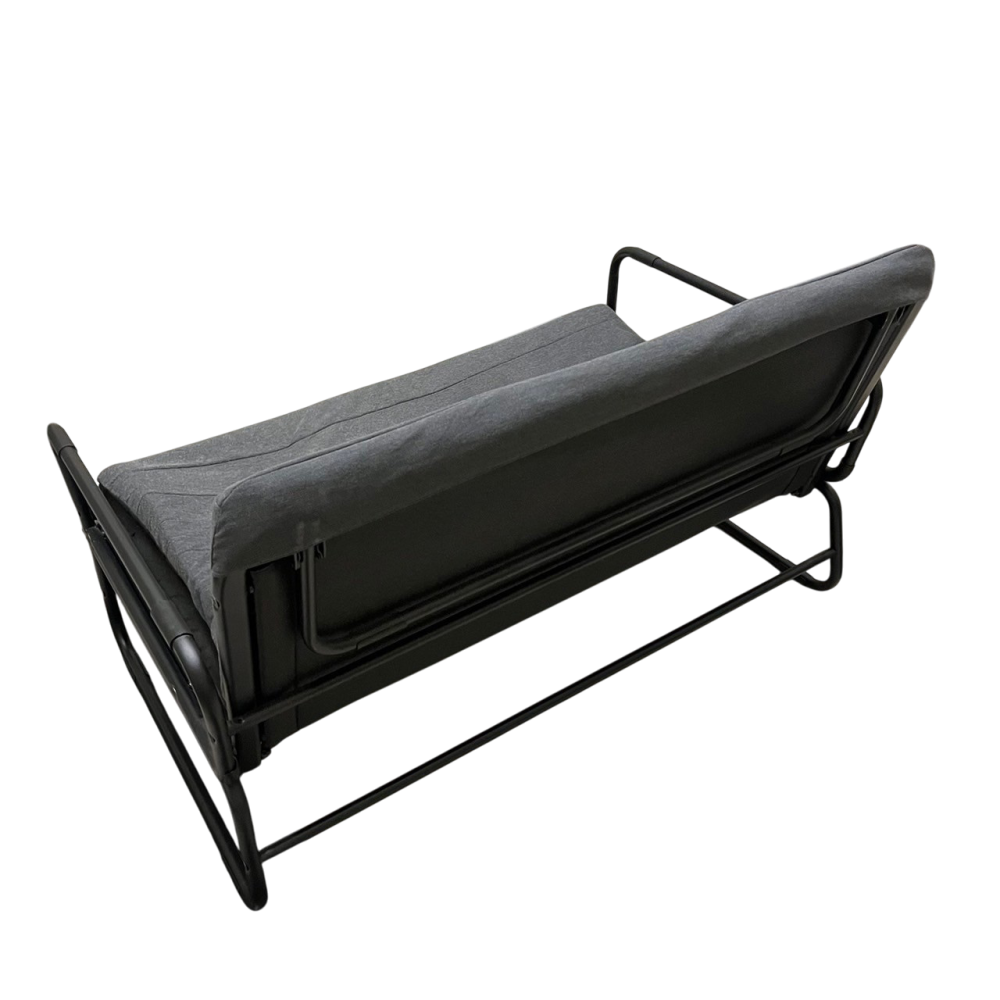 ❮二手❯ 瑞典 IKEA 宜家家居 HAMMARN 沙發床 knisa 深灰色/黑色 120 公分 沙發 椅子 折疊床-細節圖4