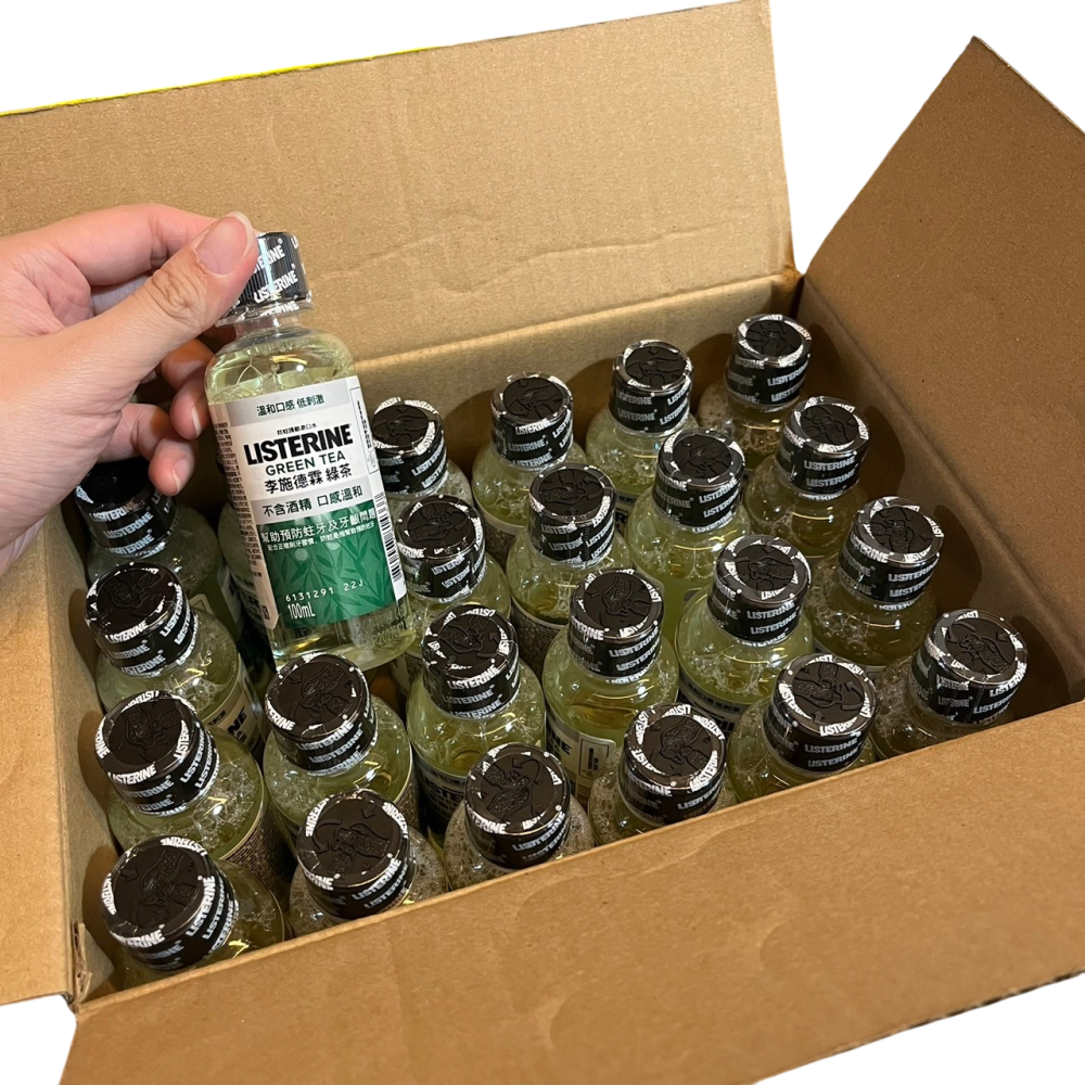 ❮全新❯ 美國 COSTCO 好市多 LISTERINE 李施德霖 綠茶ZERO配方漱口水 100ml 口齒清新-細節圖5
