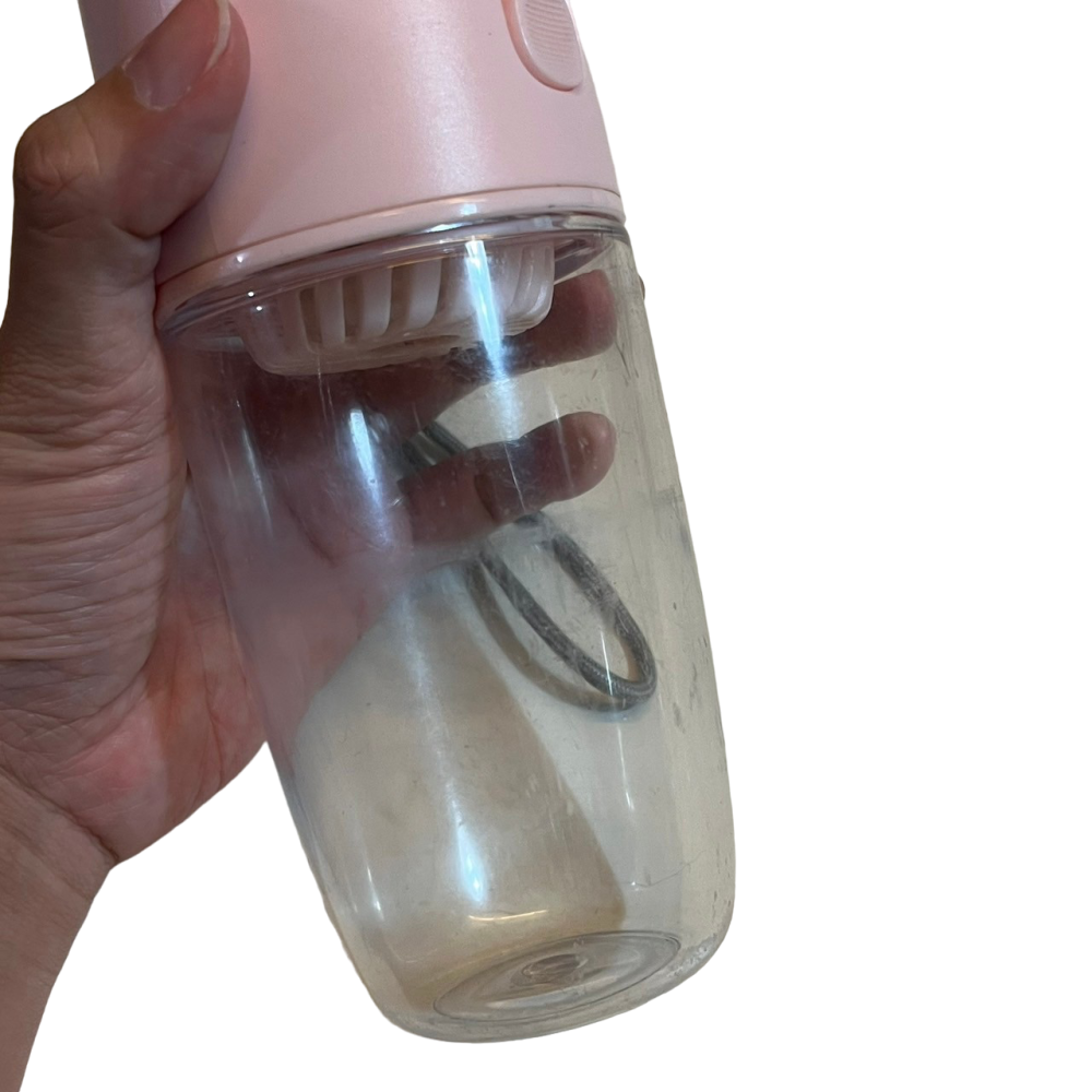 ❮二手❯ PET 寵物外出飲水隨行杯 350ml 含過濾片 手提式 寵物外出飲水器 便攜狗貓戶外隨行杯水壺-細節圖2