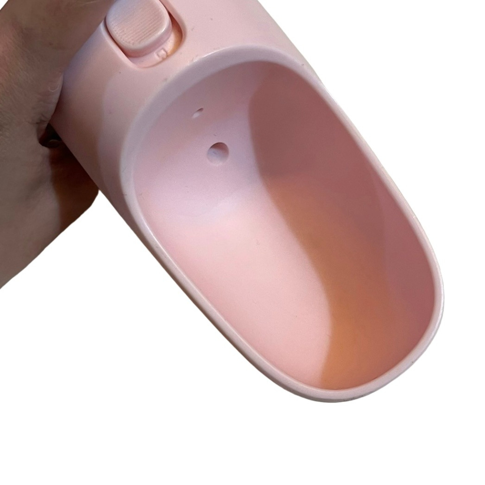 ❮二手❯ PET 寵物外出飲水隨行杯 350ml 含過濾片 手提式 寵物外出飲水器 便攜狗貓戶外隨行杯水壺-細節圖5