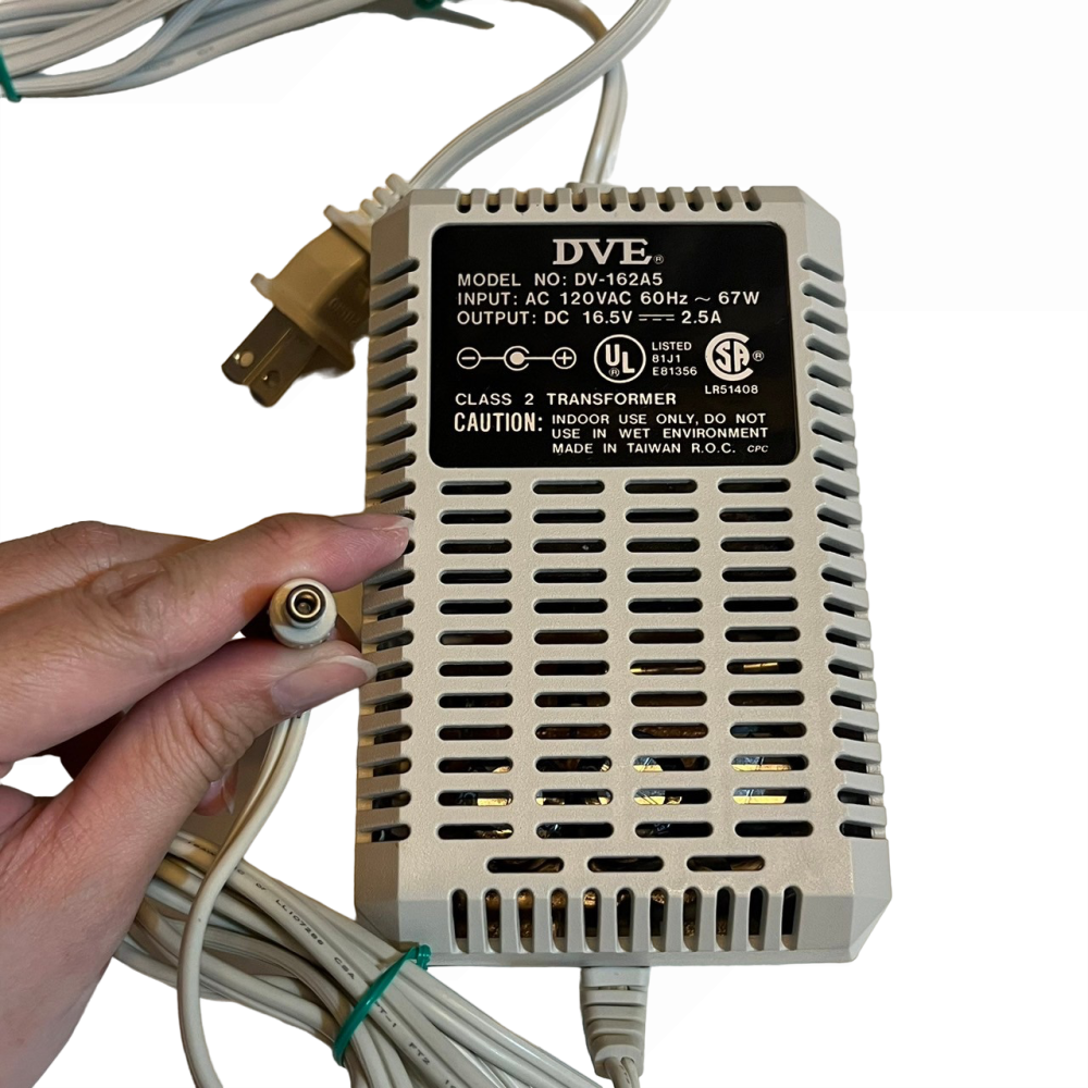 ❮二手❯ DVE MODEL DC變壓器 16.5V 2.5A DV-162A5 交流電源轉接器 充電器 電源線-細節圖2