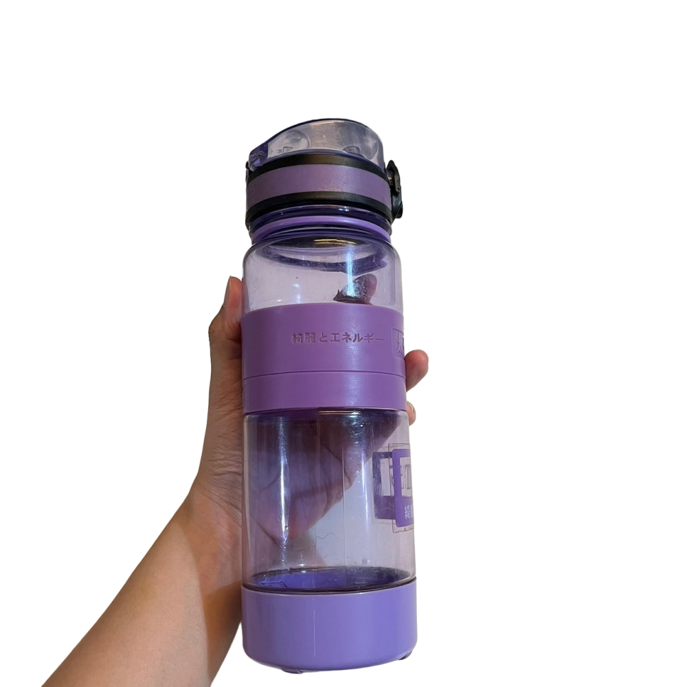 ❮二手❯ 太和工房 TR55 運動水壼 過濾抗菌 能量水壺 經典紫 大容量 環保杯 水壺 水瓶 水杯 瓶身止滑圈 省力-細節圖5