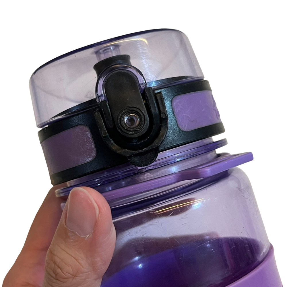 ❮二手❯ 太和工房 TR55 運動水壼 過濾抗菌 能量水壺 經典紫 大容量 環保杯 水壺 水瓶 水杯 瓶身止滑圈 省力-細節圖7