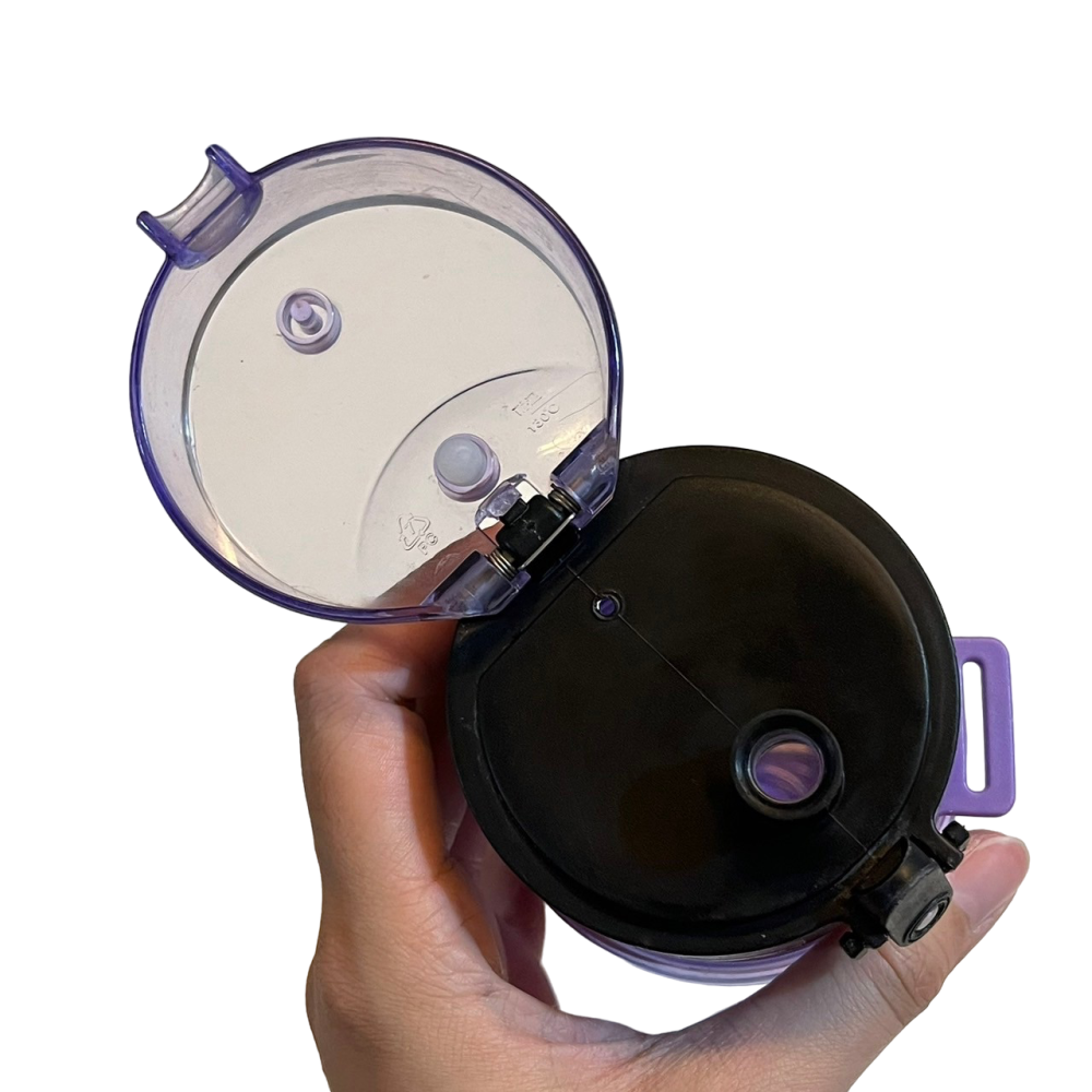 ❮二手❯ 太和工房 TR55 運動水壼 過濾抗菌 能量水壺 經典紫 大容量 環保杯 水壺 水瓶 水杯 瓶身止滑圈 省力-細節圖8