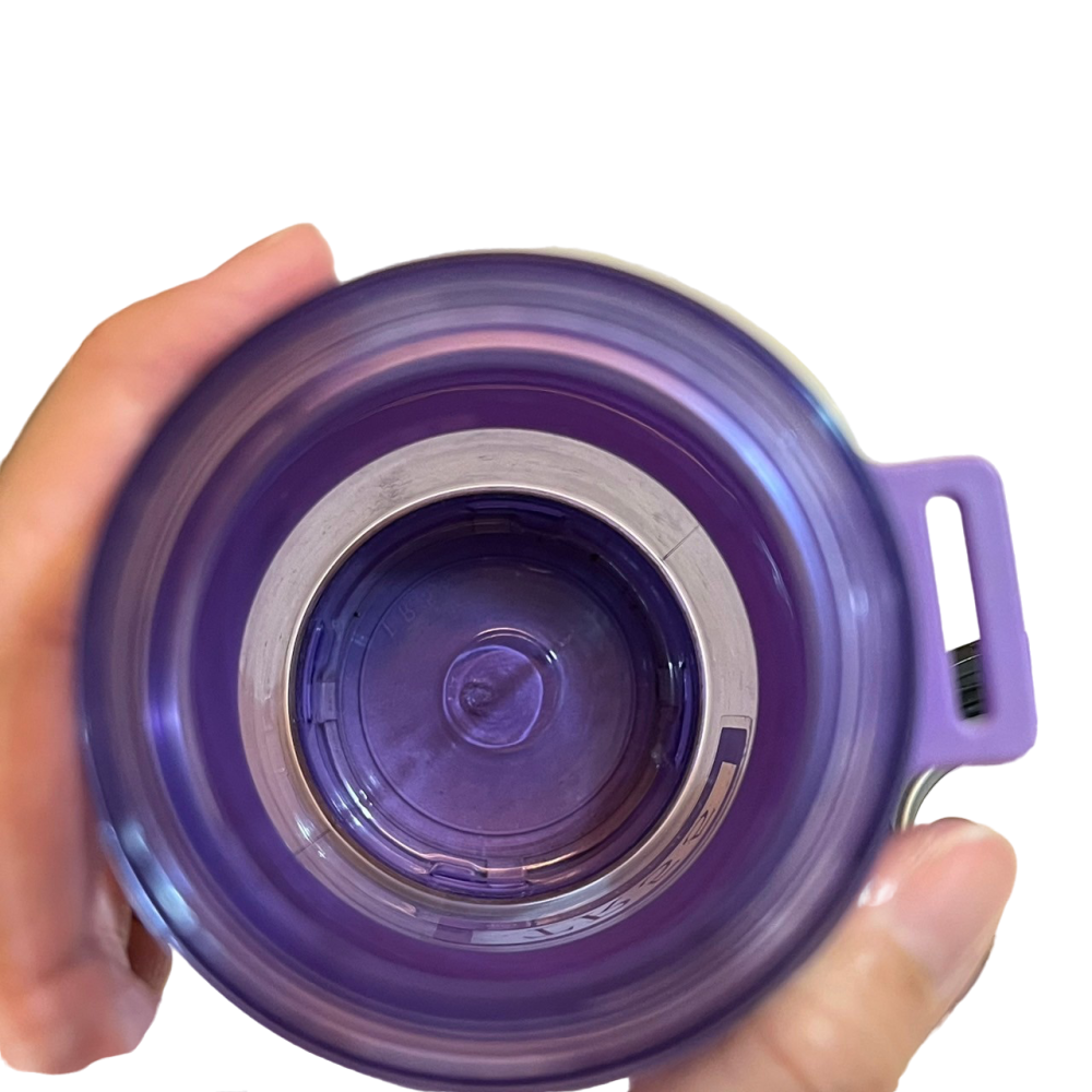 ❮二手❯ 太和工房 TR55 運動水壼 過濾抗菌 能量水壺 經典紫 大容量 環保杯 水壺 水瓶 水杯 瓶身止滑圈 省力-細節圖9