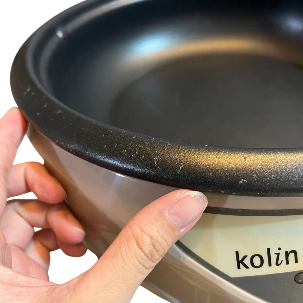 ❮二手❯ kolin 歌林 多功能圓滿電火鍋 電火鍋 HL-300 1.5公升 防燙 快煮美食鍋 泡麵鍋 電湯鍋-細節圖4