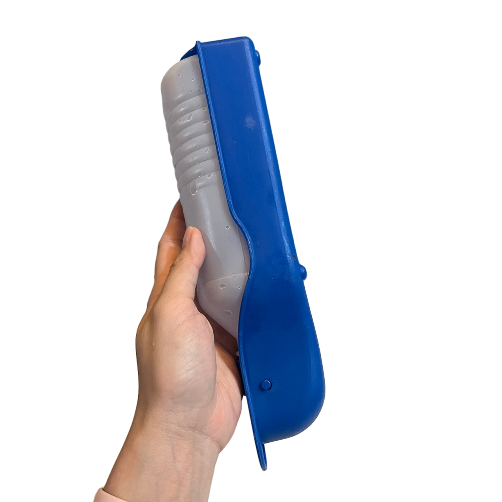 ❮全新❯ PET 狗貓飲水器 便於攜帶 自動飲水機 寵物水壺 貓咪喝水器 狗食盆 掛式 摺疊水壺 中大小型犬貓適用-細節圖5