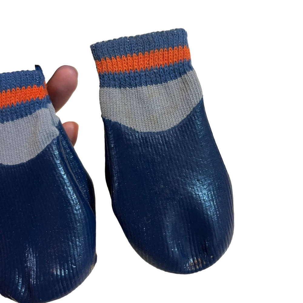 ❮全新❯ CAWAII 防水止滑狗鞋 寵物橡膠腳套 狗狗 貓咪 防臟防抓 狗襪子 防滑鞋 老狗止滑 中小型犬貓 止滑襪-細節圖2