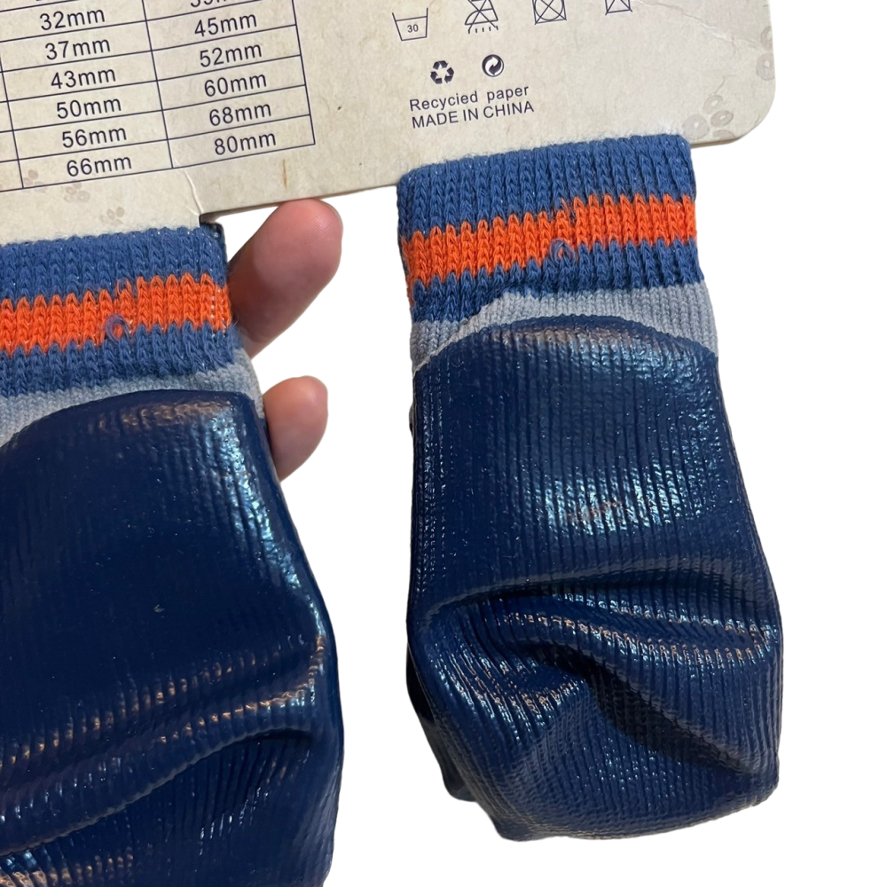 ❮全新❯ CAWAII 防水止滑狗鞋 寵物橡膠腳套 狗狗 貓咪 防臟防抓 狗襪子 防滑鞋 老狗止滑 中小型犬貓 止滑襪-細節圖5