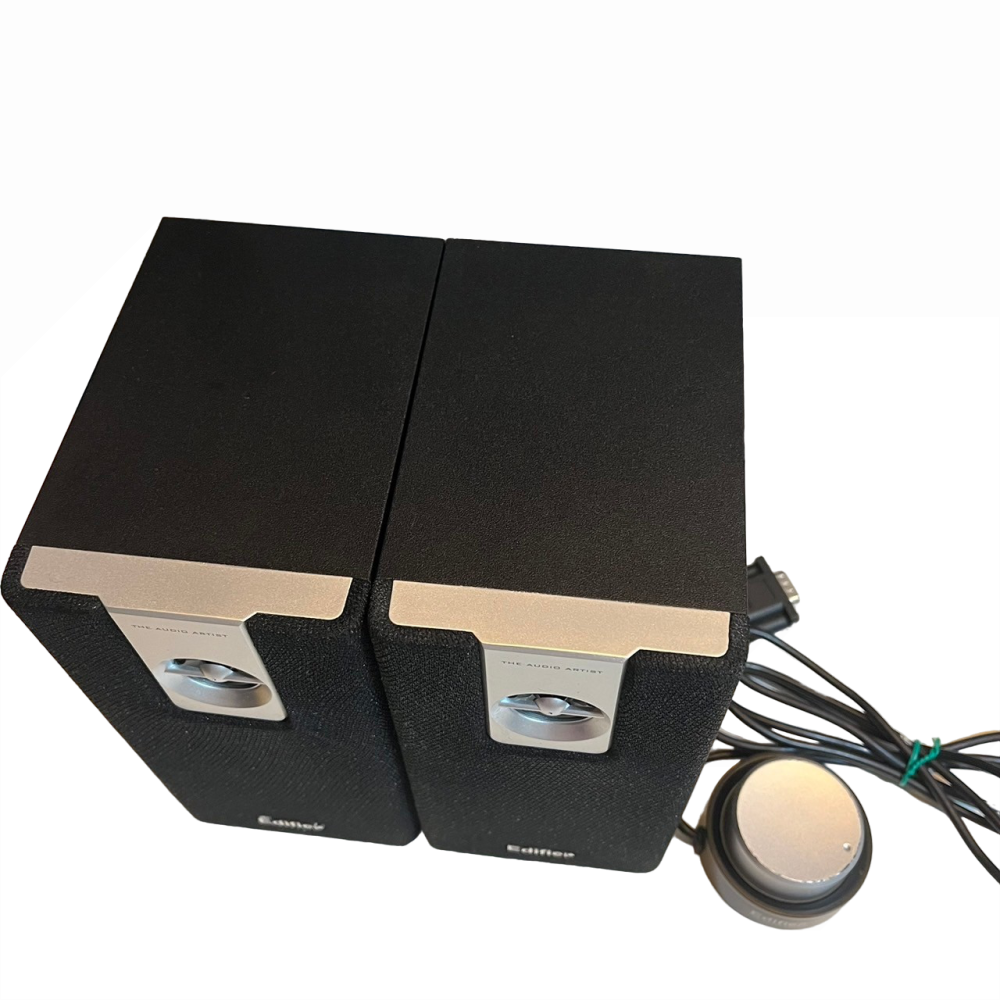 ❮二手❯ EDIFIER 漫步者 M3400 2.1聲道電腦喇叭 34W 衛星喇叭 MDF中密度板木質音箱 強度高-細節圖2