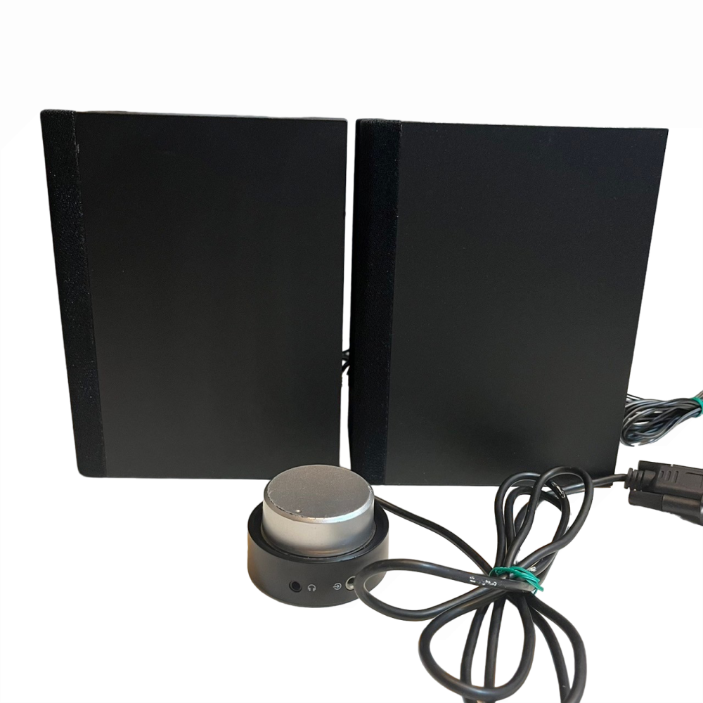 ❮二手❯ EDIFIER 漫步者 M3400 2.1聲道電腦喇叭 34W 衛星喇叭 MDF中密度板木質音箱 強度高-細節圖3