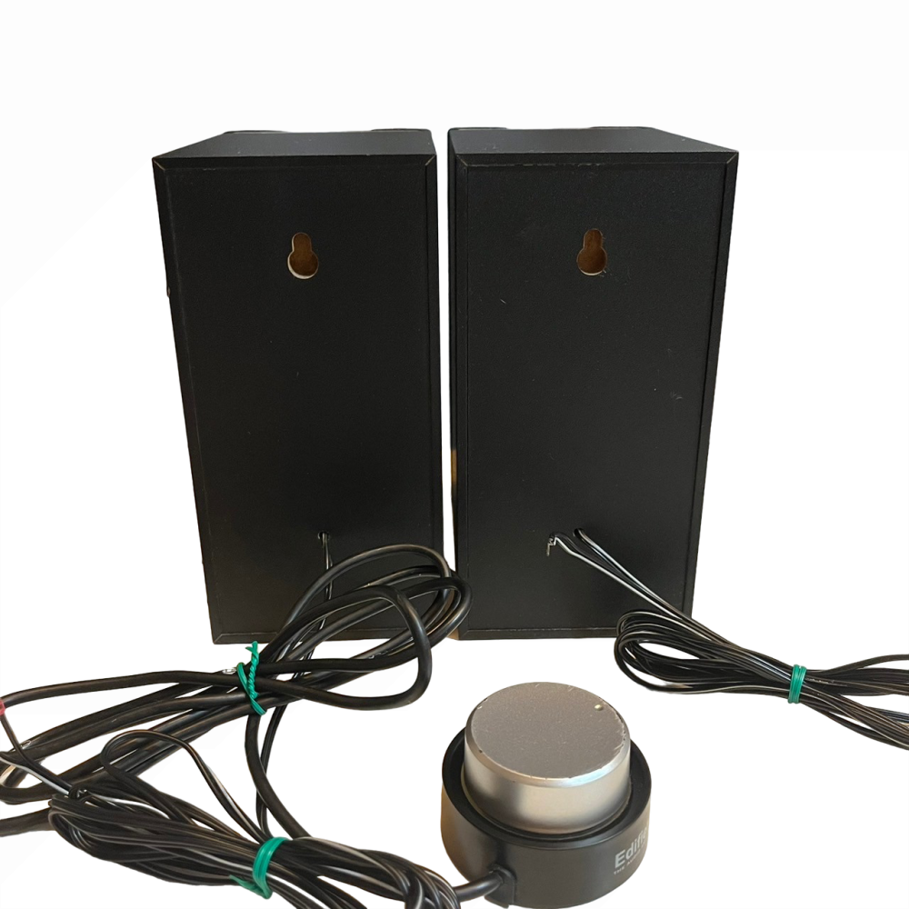 ❮二手❯ EDIFIER 漫步者 M3400 2.1聲道電腦喇叭 34W 衛星喇叭 MDF中密度板木質音箱 強度高-細節圖4