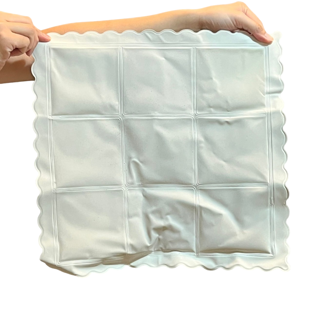 ❮近新❯ 日本 Sanrio 三麗鷗 雙子星 涼感坐墊 正版授權 36*36cm 坐墊 涼感巾 冰涼墊 午睡墊-細節圖2