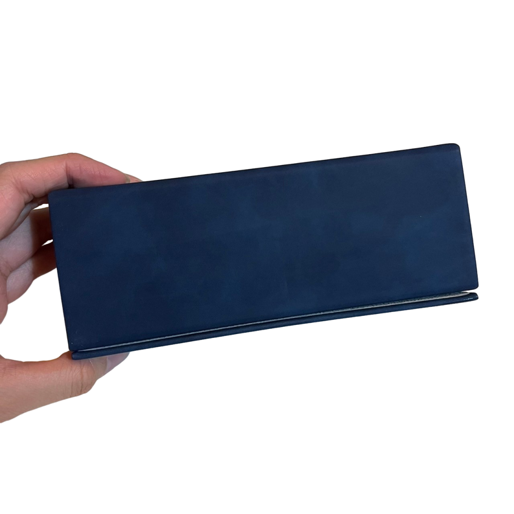 ❮近新❯ 英國 KANGOL KL824 C8 專用眼鏡盒 折疊眼鏡盒 眼鏡布 原廠正版 倫敦實體門市購買-細節圖4