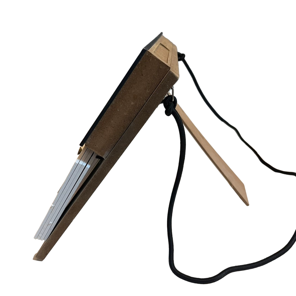 ❮全新❯ modern 現代紙卡式木製萬年曆 黑板萬年曆 Z173 年曆 小黑板 寫字畫圖 鎖上螺絲後掛上掛牌 簡約風-細節圖2