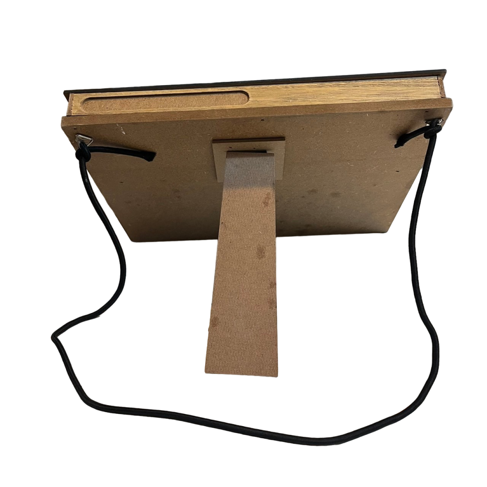 ❮全新❯ modern 現代紙卡式木製萬年曆 黑板萬年曆 Z173 年曆 小黑板 寫字畫圖 鎖上螺絲後掛上掛牌 簡約風-細節圖3