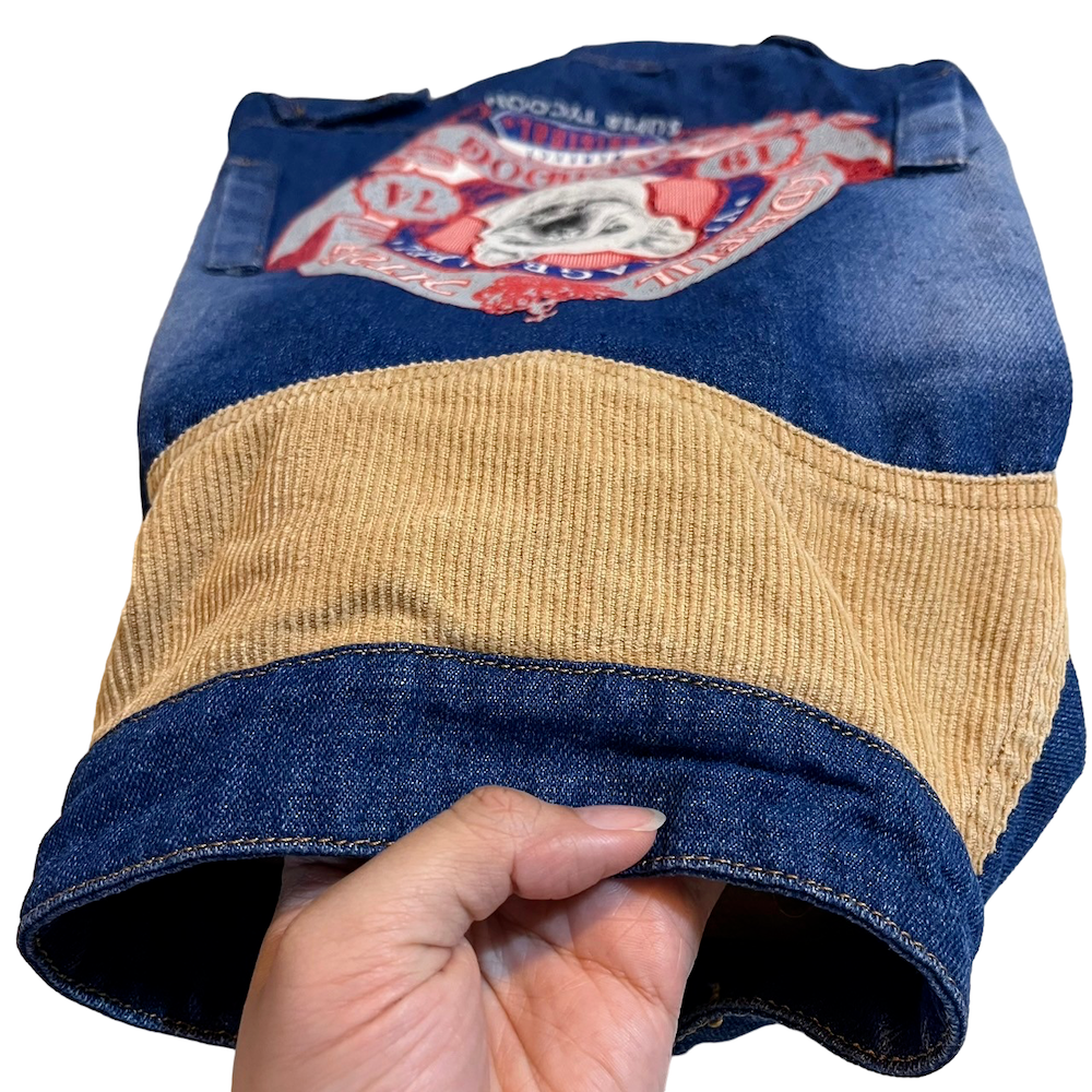 ❮二手❯ Touchdog XL號 中小型犬貓 狗狗衣服 鋪棉背心 秋冬寵物 泰迪雪納瑞巴哥柴犬潮牌保暖法斗牛仔衣-細節圖4